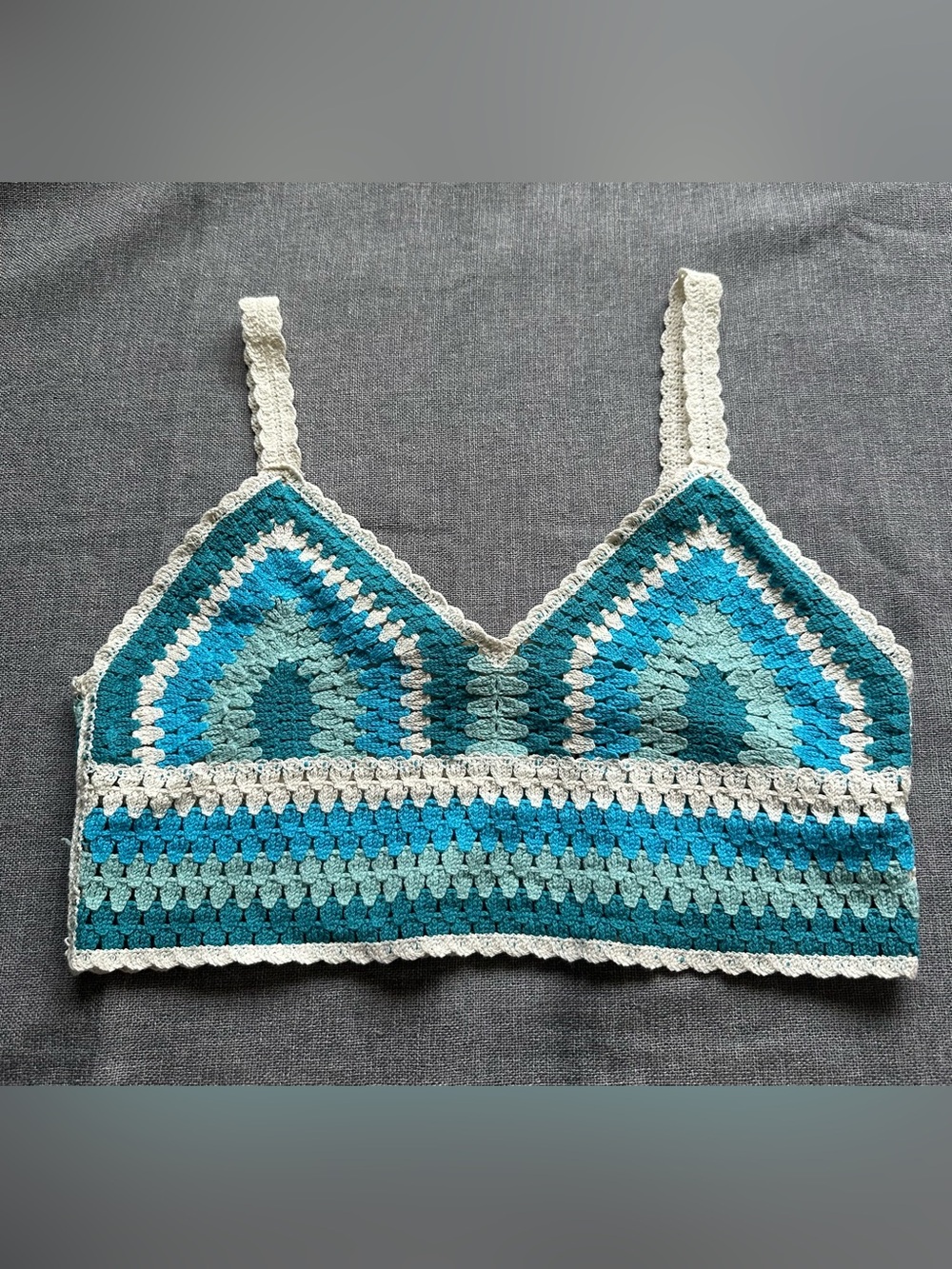 Rebellion Again 2pc Crochet Bralette & Short Set - Picture 8 of 11